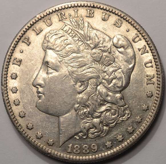 1889-S Morgan Silver Dollar Circulated