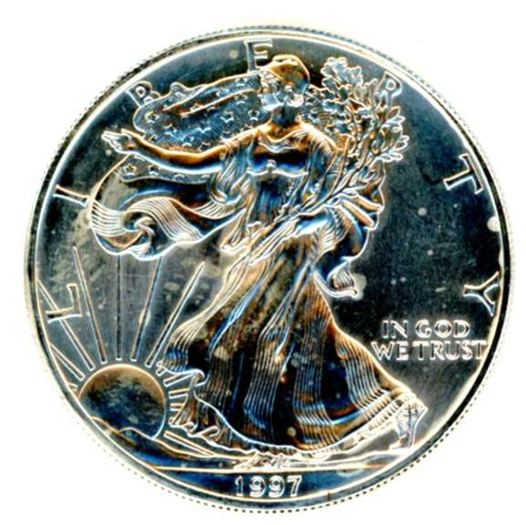 1997 BU American Silver Eagle