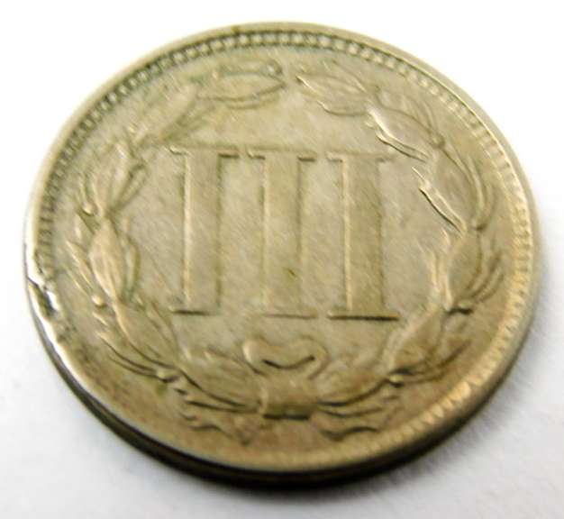 U.S. 1866 3 Cent Coin