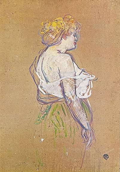 Toulouse Lautrec, Mademoiselle Lucie Bellanger