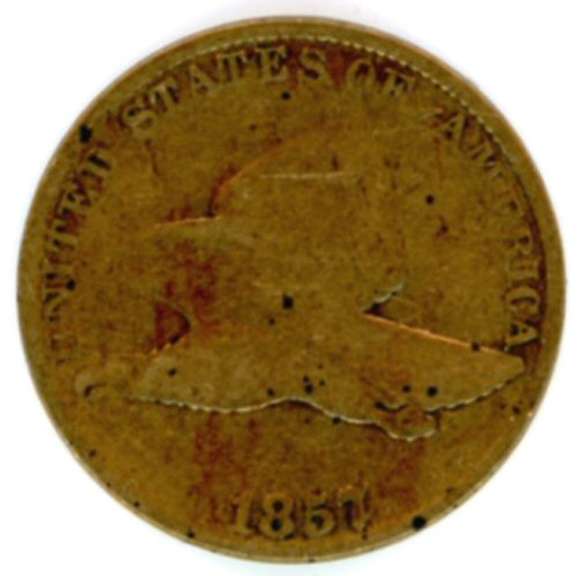 1857 Flying Eagle Cent