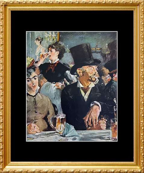 Edouard Manet, At The Café (1878)