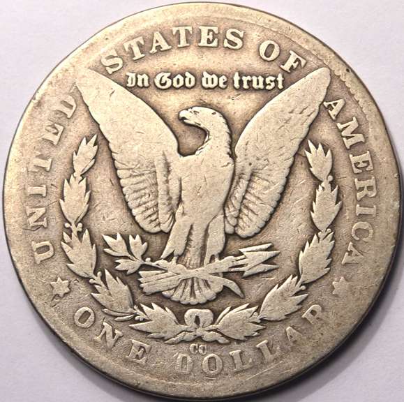 1882-CC Morgan Silver Dollar Circulated