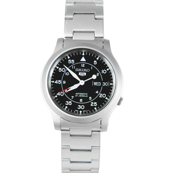 Seiko Black Dial Automatic, New In Box.