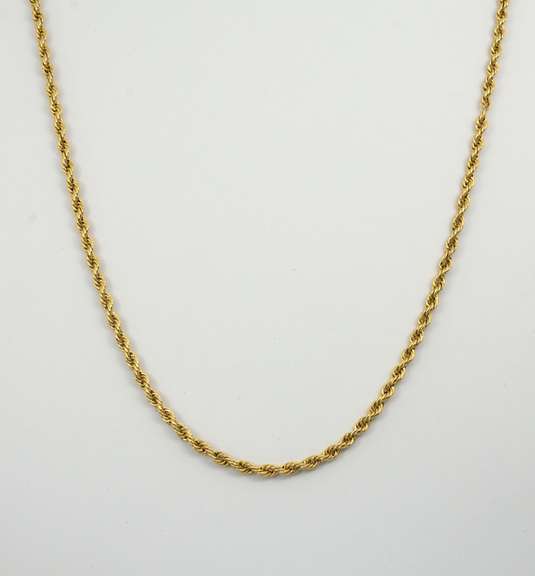 Popular 20" 14k Rope Necklace