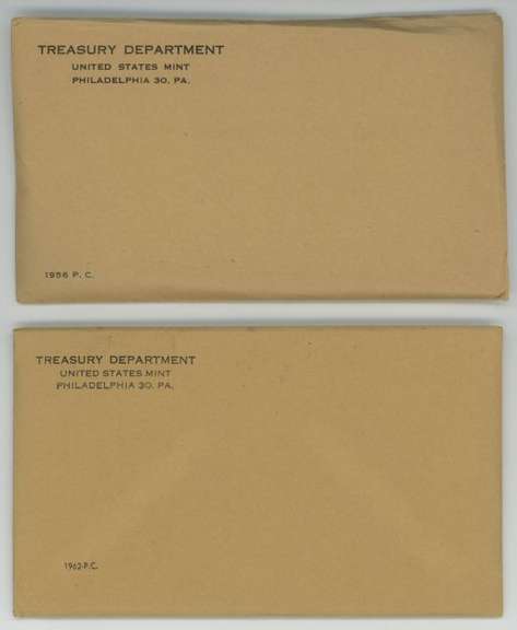 UNOPENED 1956 & 1962 US Silver Proof Sets. Sealed
