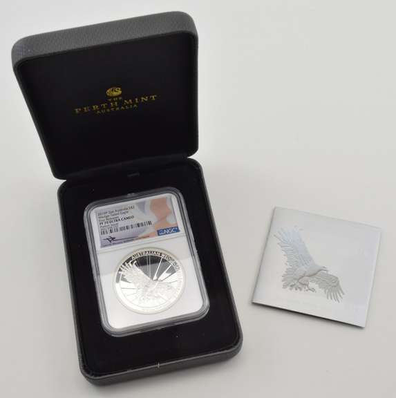 PF70UCAM 2019-P Australia 2 Dollars First Releases Signed NGC Box/COA