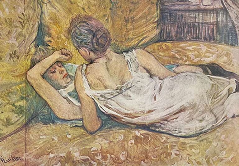 Toulouse Lautrec, The Two Friends