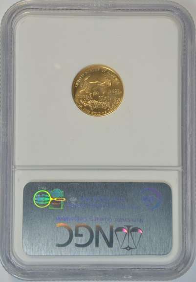 Flawless 2007 $5 American Gold Eagle. NGC MS70 Early Releases