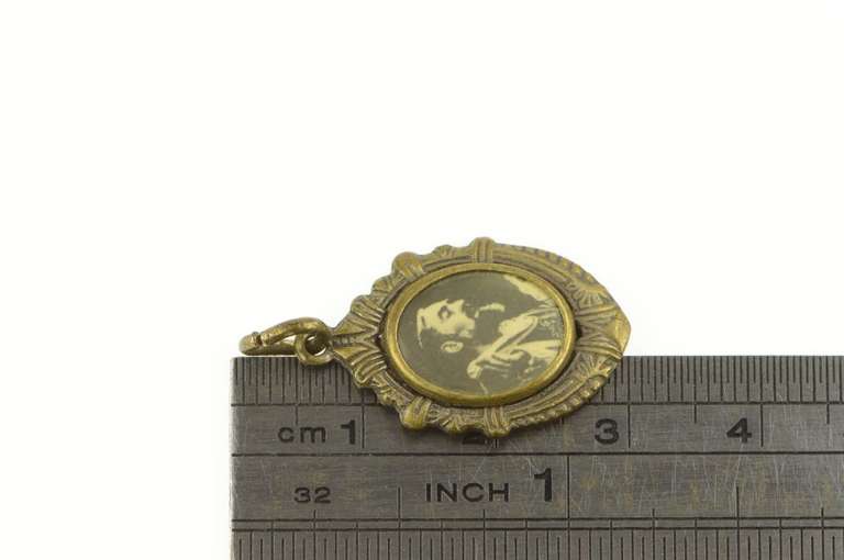 Gold Filled Padre Pio Saint Catholic Christian Faith Charm/Pendant