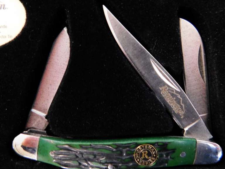 Remington Stockman 3 Blade Pocket Knife w/Box