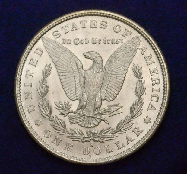 1879-S Morgan Silver Dollar Frosty, Flashy BU.