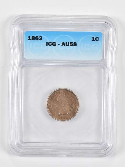 1863 Indian Head Cent