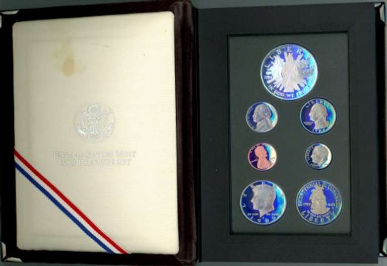 1989-S 6-Piece Prestige US Proof Set