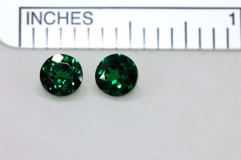Gem Quality Natural Tsavorite Pair