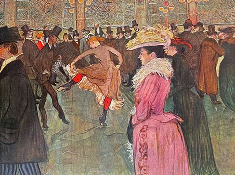 Toulouse Lautrec, Au Moulin Rouge
