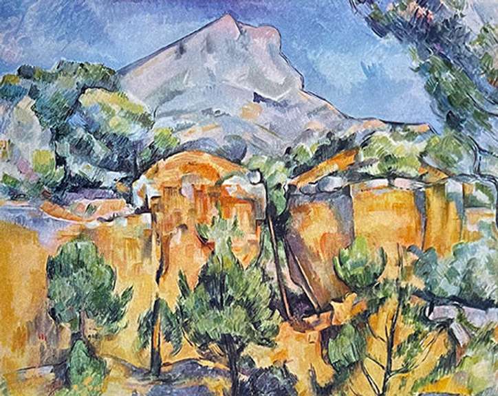 Paul Cezanne, Quarry and Mont Sainte-Victoire