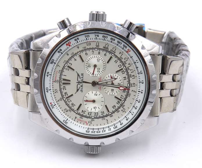 Jaragar 30 Seconds Chronograpg Stainless Steel Watch