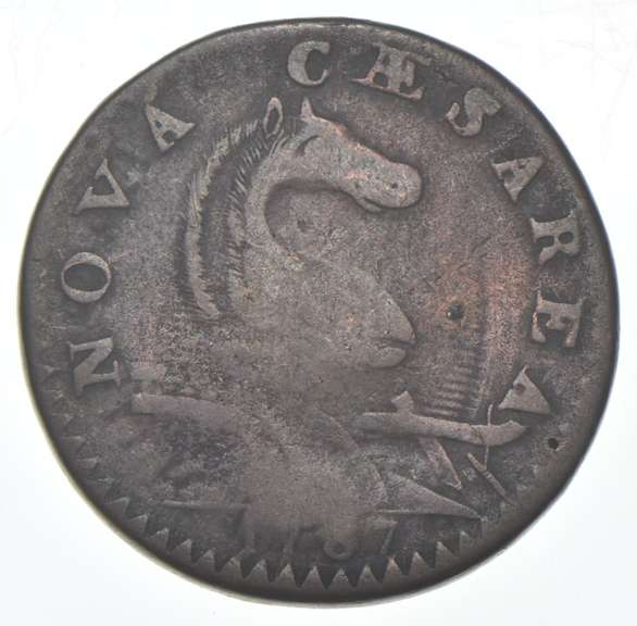 1787 New Jersey Pre-Federal US Colonial Coin