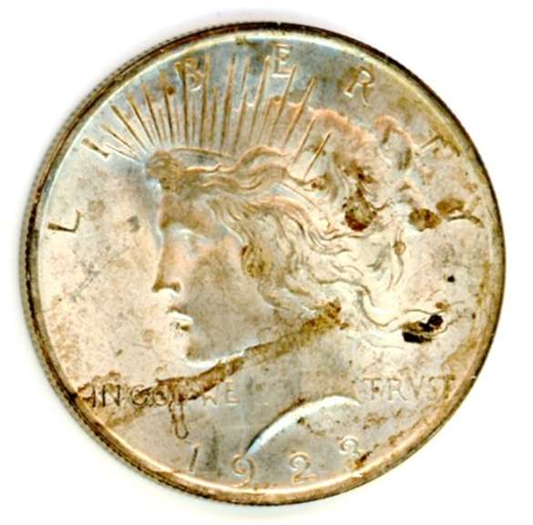 1923 Peace Silver Dollar