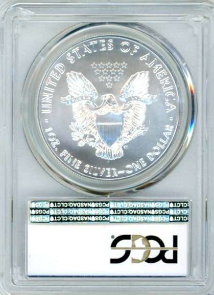 2017 BU Silver Eagle in PCGS MS70.