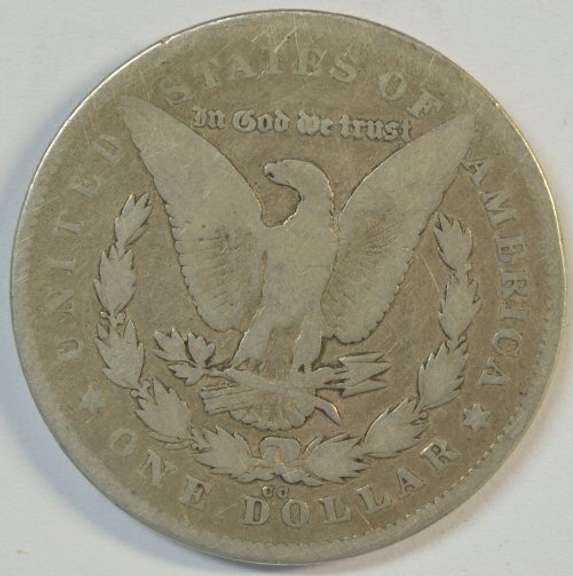 Key date 1878-CC Morgan Silver Dollar in circ