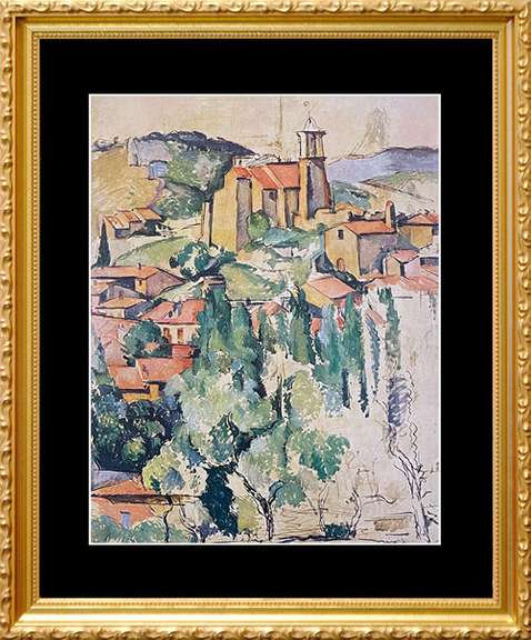 Paul Cezanne, View of Gardane