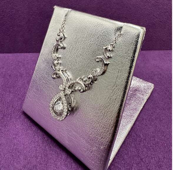 Sterling Silver Large necklace