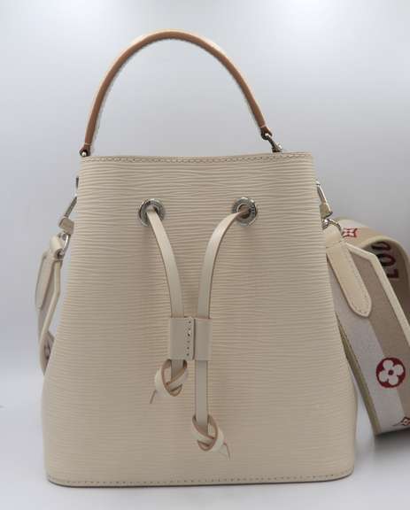 Louis Vuitton NeoNeo Handbag Epi Leather with Logo Jacquard Strap BB