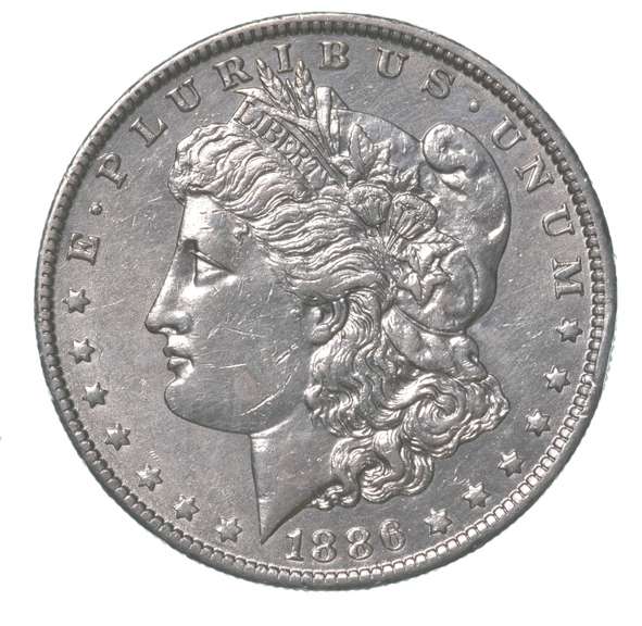 1886-O Morgan Silver Dollar