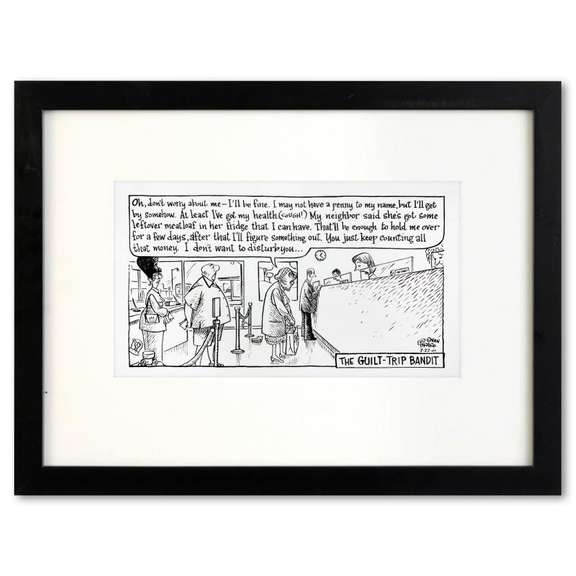 Guilt-Trip Bandit Original by Bizarro