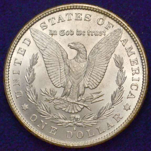 1879-S Morgan Silver Dollar Frosty, Flashy BU.