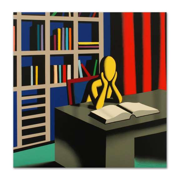 Useless Knowledge Limited Edition by Kostabi, Mark