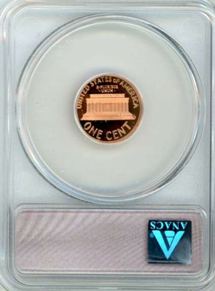 1992-S Lincoln Memorial Cent in ANACS PR70 DCAM