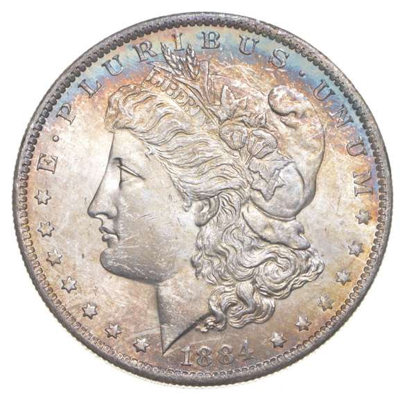 1884-O Morgan Silver Dollar