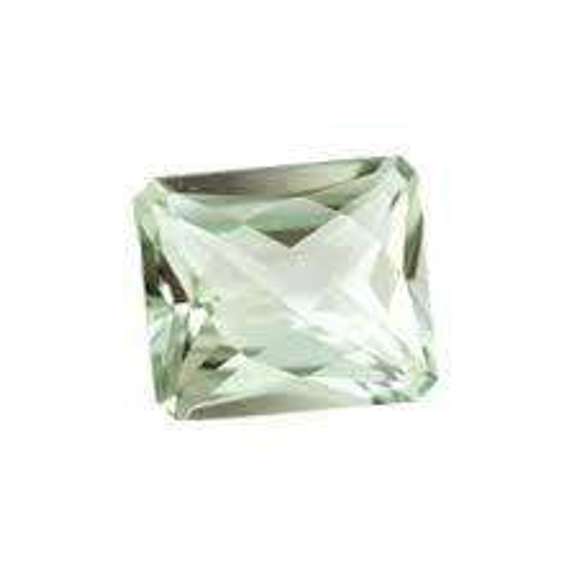 8X10MM OCTAGON GREEN AMETHYST GEMSTONE
