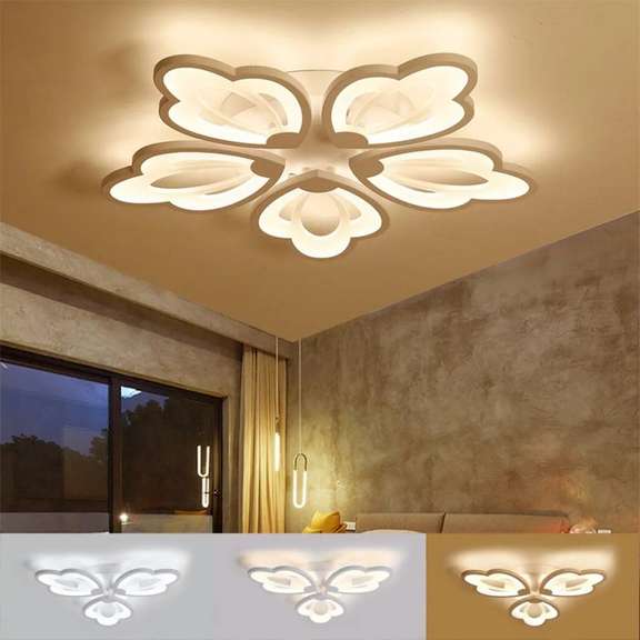 Leaf Acrylic LED Ceiling Light Pendant Lamp