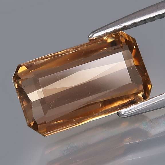 Vibrant! 2.60ct VS scissor cut orange Tourmaline