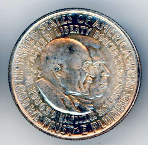 1952 BU Washington-Carver Commemorative Silver Half Dollar
