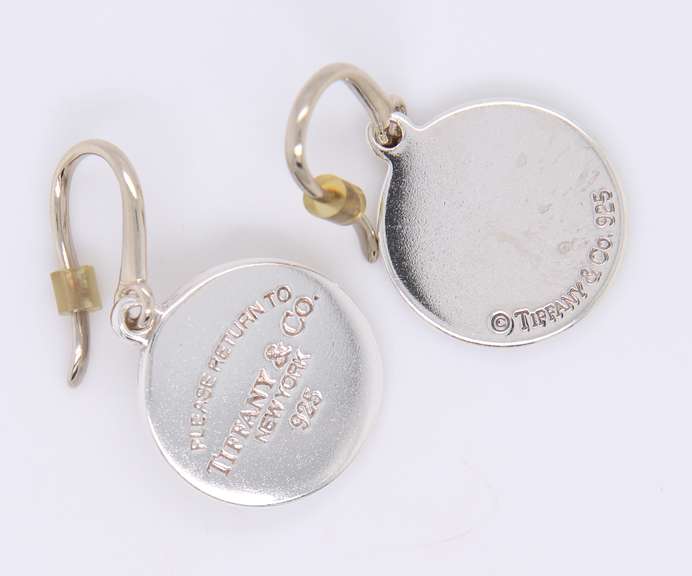 Tiffany & Co Round Dangle Earrings