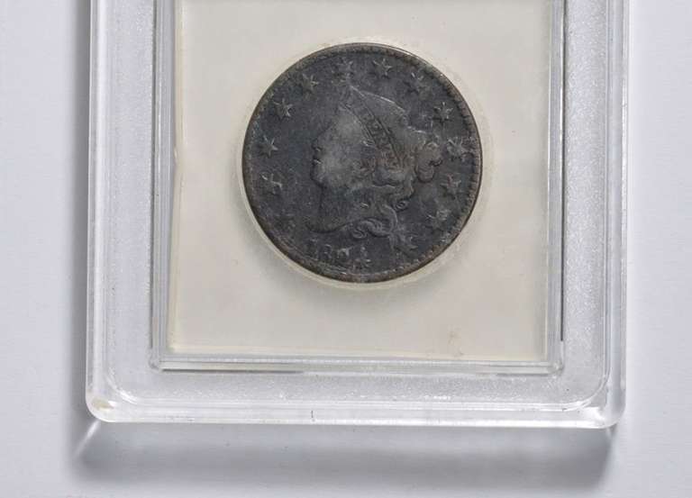 1824/2 Coronet Head Large Cent