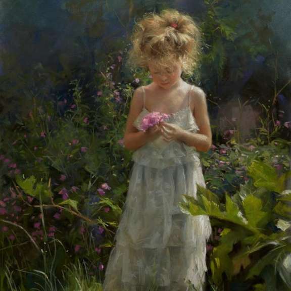 Young Florist by Romero, Vicente