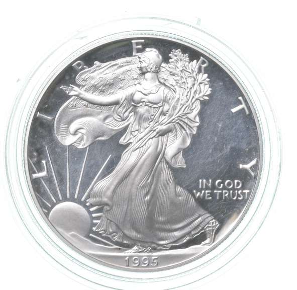 1995-W American Silver Eagle