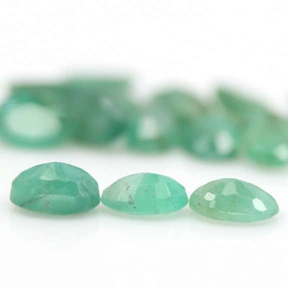 Large 8.32ct 20 piece Zambian Emerald parcel