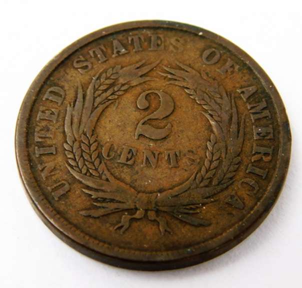 1864 U.S. 2 Cent Coin