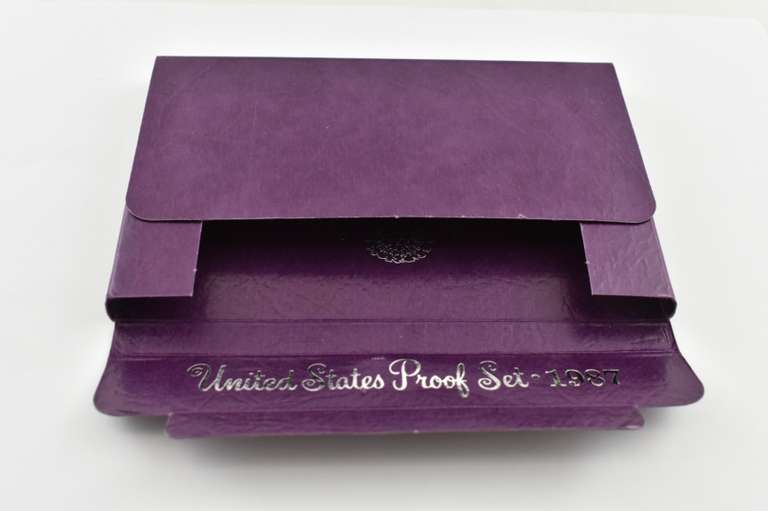 1987-S United States Proof Set Special Inside Out Packaging ERROR