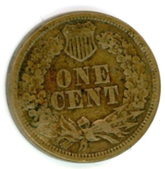 1862 Copper-Nickel Indian Head Cent
