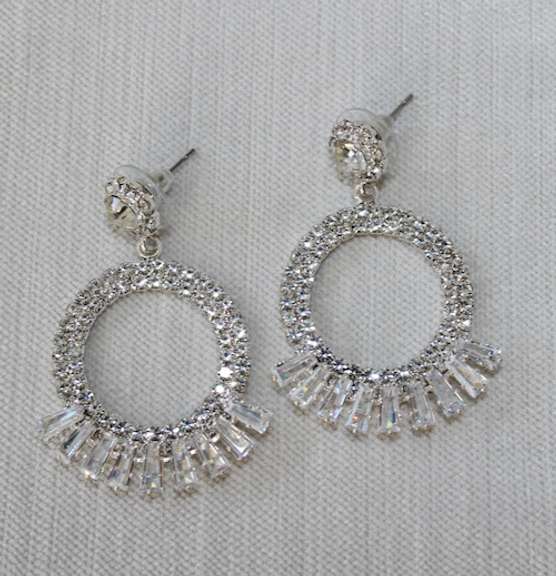 A Very Sexy  Fashion  Design Hoop Earrings