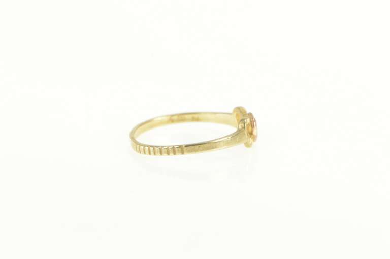 14K Yellow Gold Two Tone Heart Love Symbol Black Hills Ring
