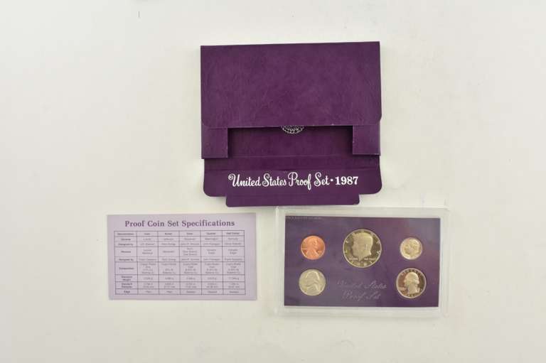 1987-S United States Proof Set Special Inside Out Packaging ERROR